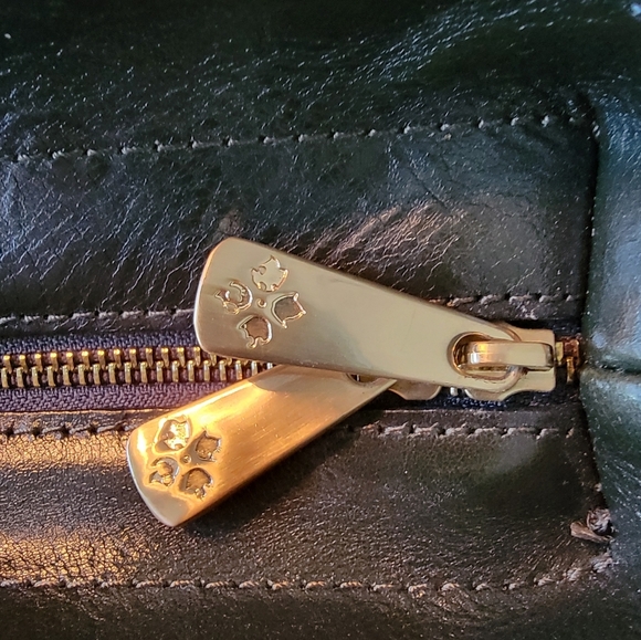 NWOT Patricia Nash Dicovery Collection Lesina Tote In Dark Olive Leather - Picture 13 of 15